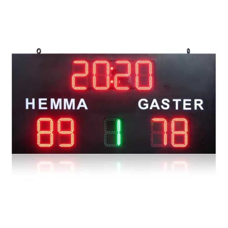 Scoreboard Digital - Tablica wyników LED do koszykówki, hokeja