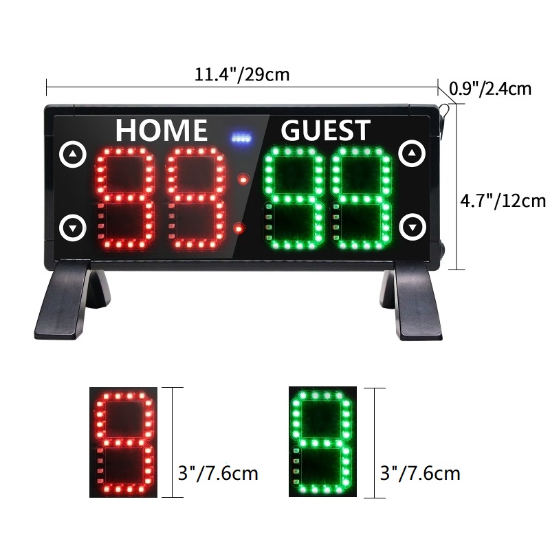 Przenośny, zasilany bateriami, – Scoreboard Digital recenzja i cena