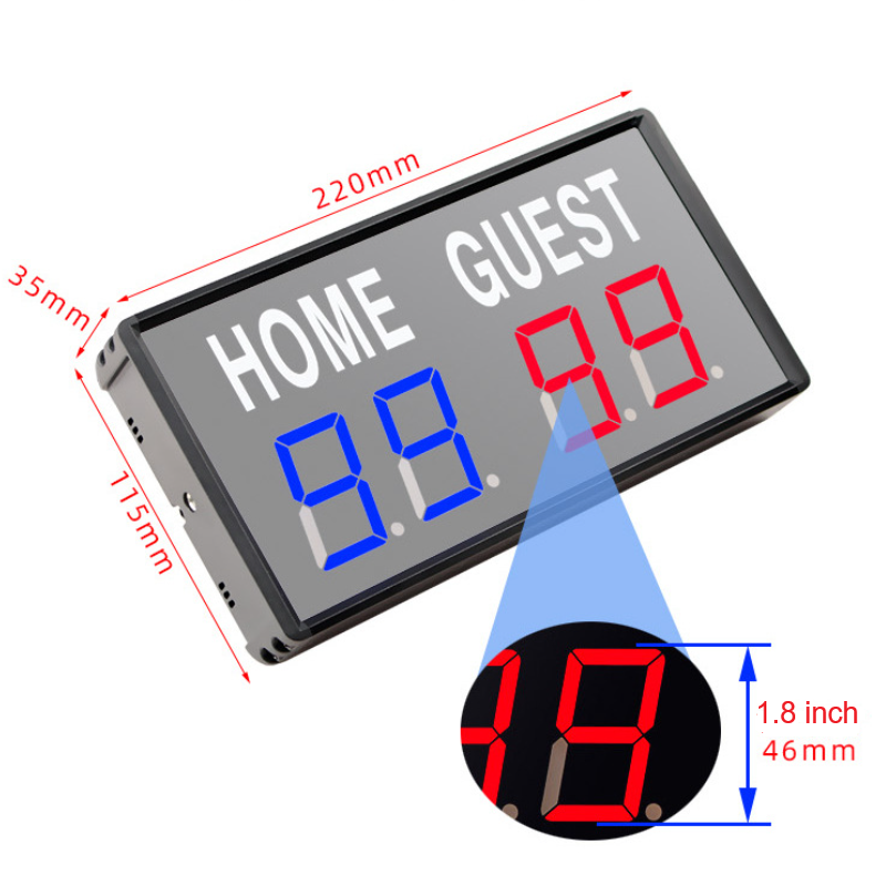 4-cyfrowy LED Elektroniczny Wy – Scoreboard Digital recenzja i cena