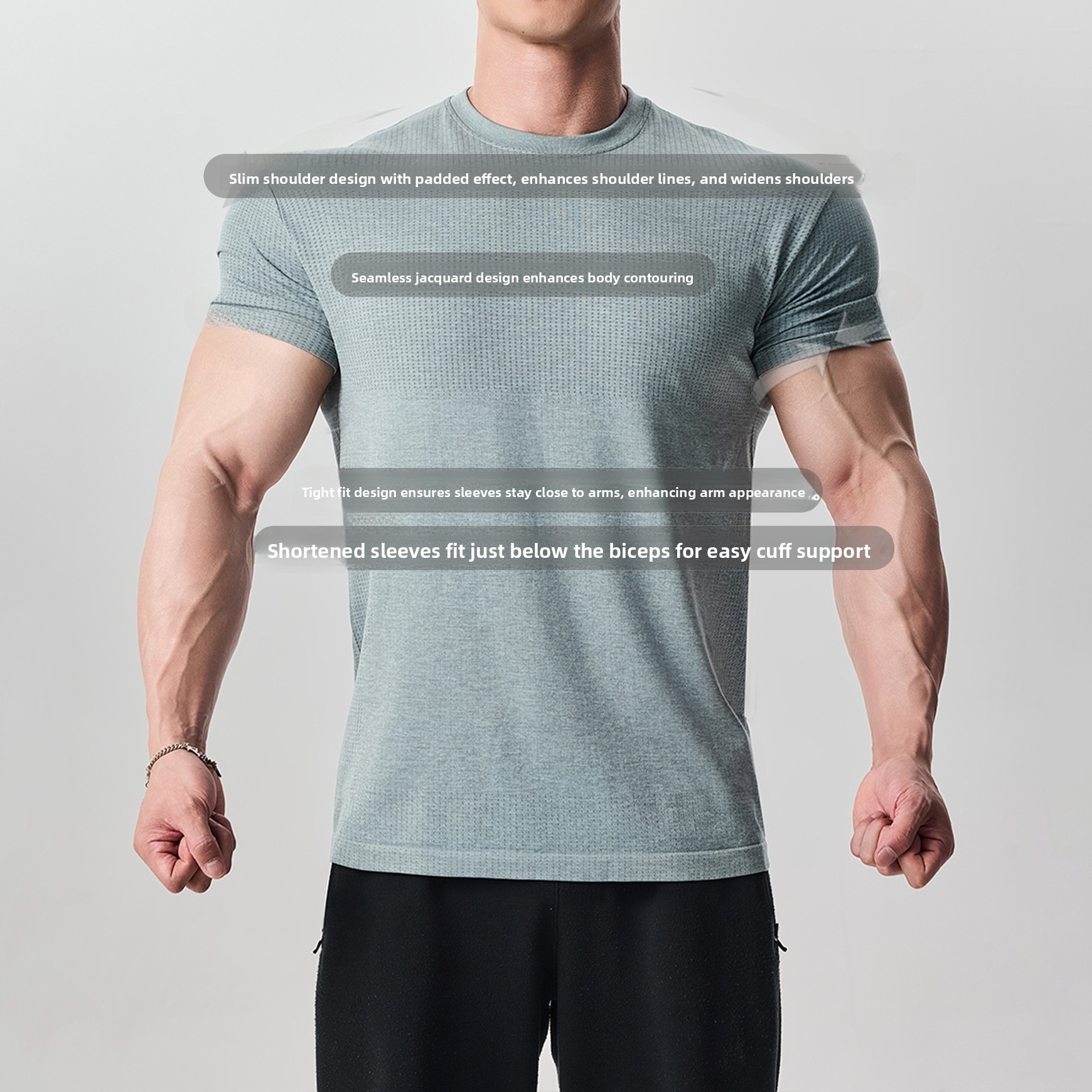 Męska bezszwowa koszulka Gymdo – T Shirt Dry Fit recenzja i cena