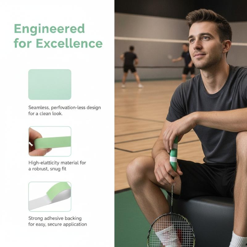 Gradientowa Taśma do Owijania  – Badminton Ina recenzja i cena