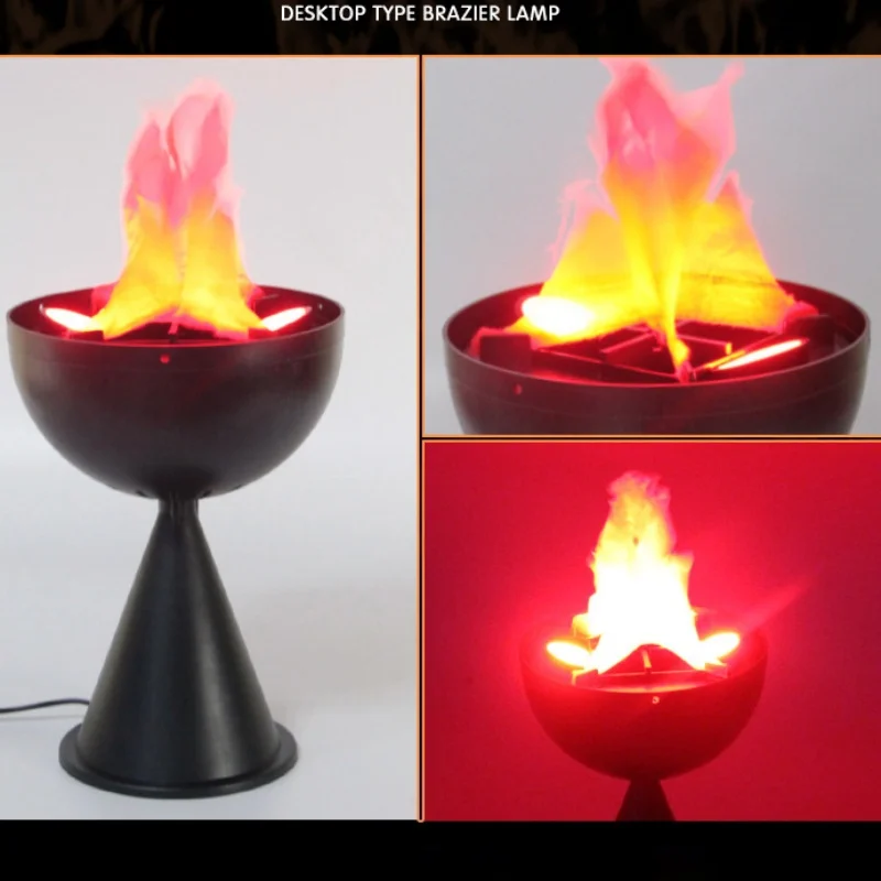 Lampa 3D z efektem płomienia,  – Head Racket Boom recenzja i cena