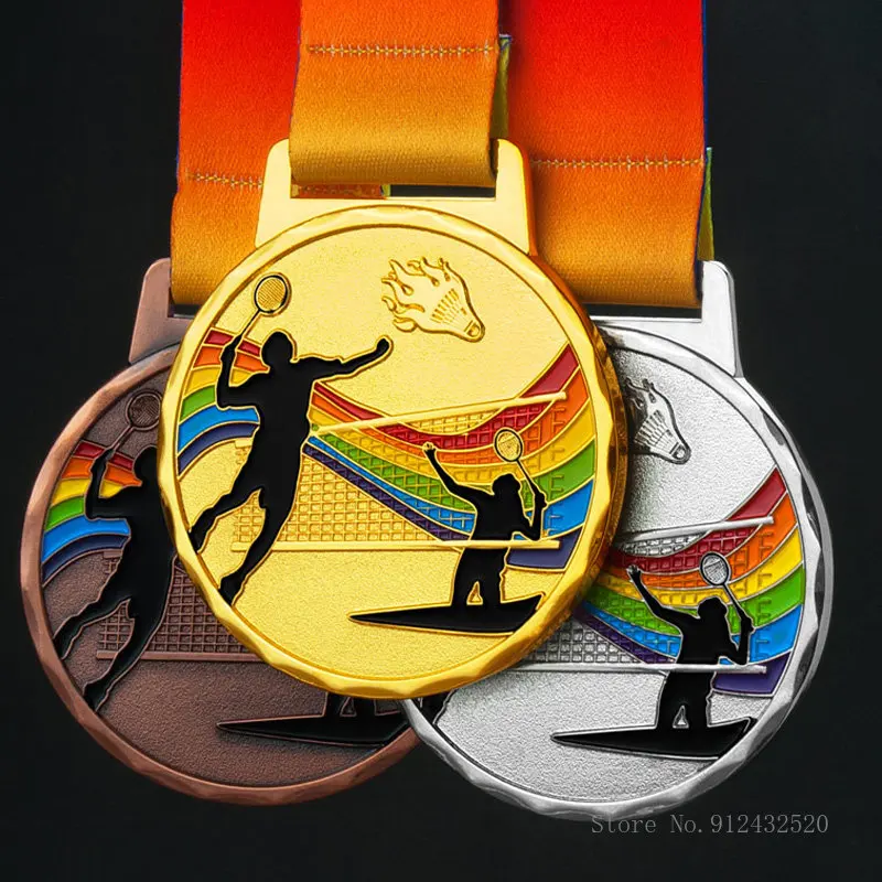 Medal sportowy do zawieszenia  – Badminton Europe recenzja i cena