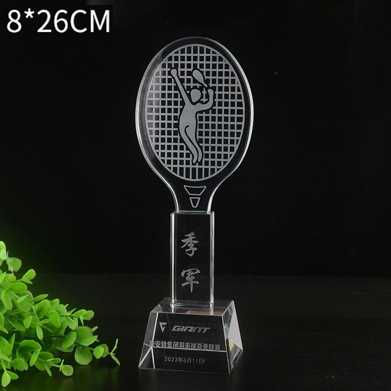 Dostosowane kryształowe trofeu – Badminton Europe recenzja i cena