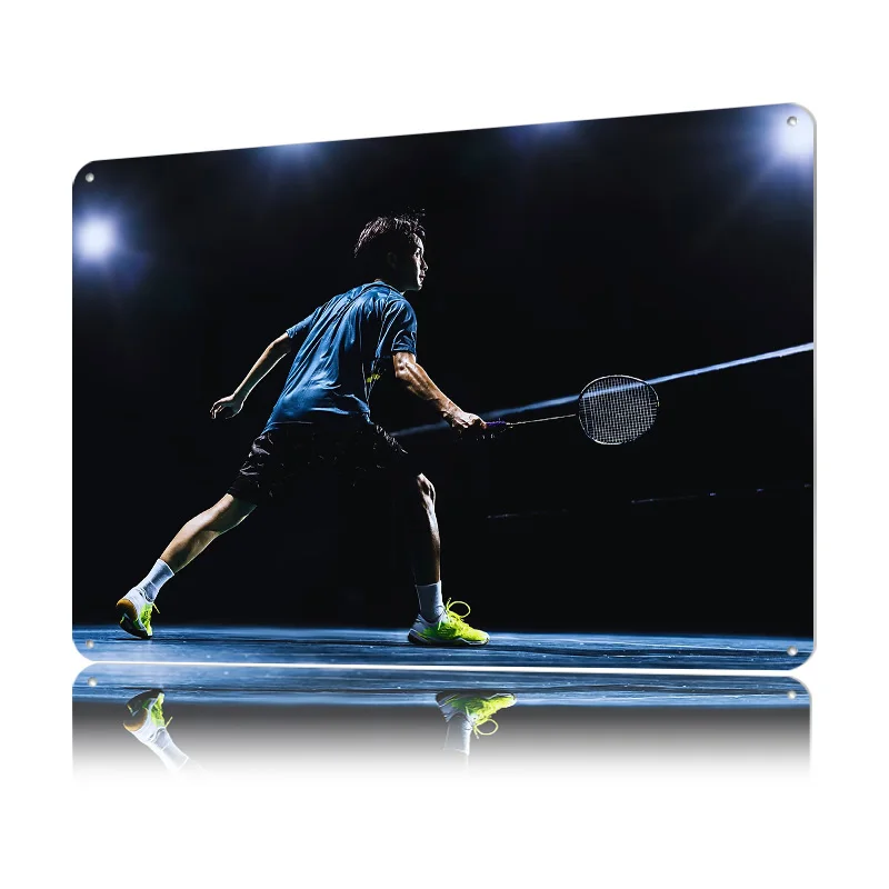 Plakat z nadrukiem 3D zawodnik – Badminton Europe recenzja i cena